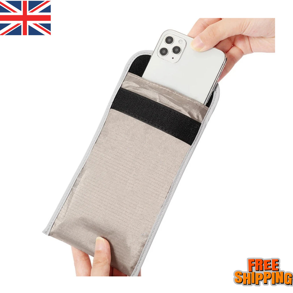 Faraday Bag Cell Phone Signal Blocking Bag Shielding Pouch Wallet Case